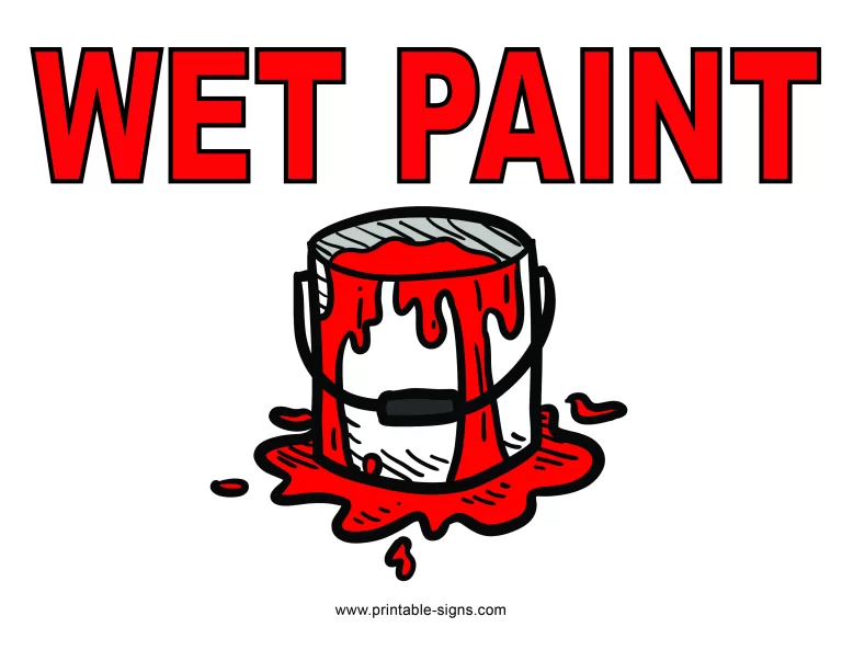 Printable Wet Paint