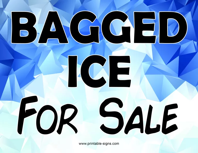 Bagged Ice For Sale